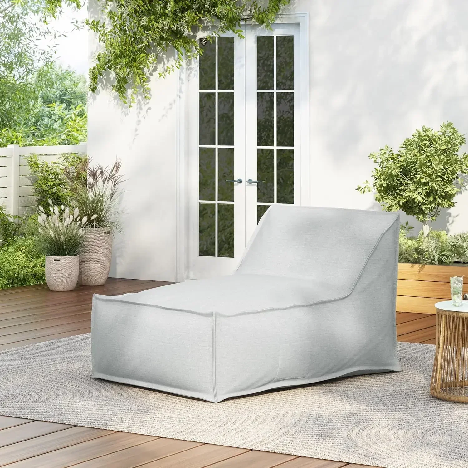 Kids Outdoor Bean Bag Chair - Venny Bean Bag Chair, Fabric Bean