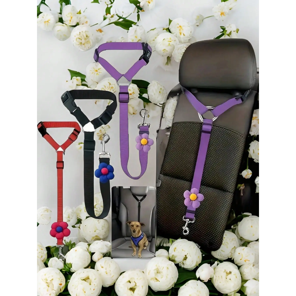 Swing Seat Belt - Solid Color Two-in-one Pet Car Seat