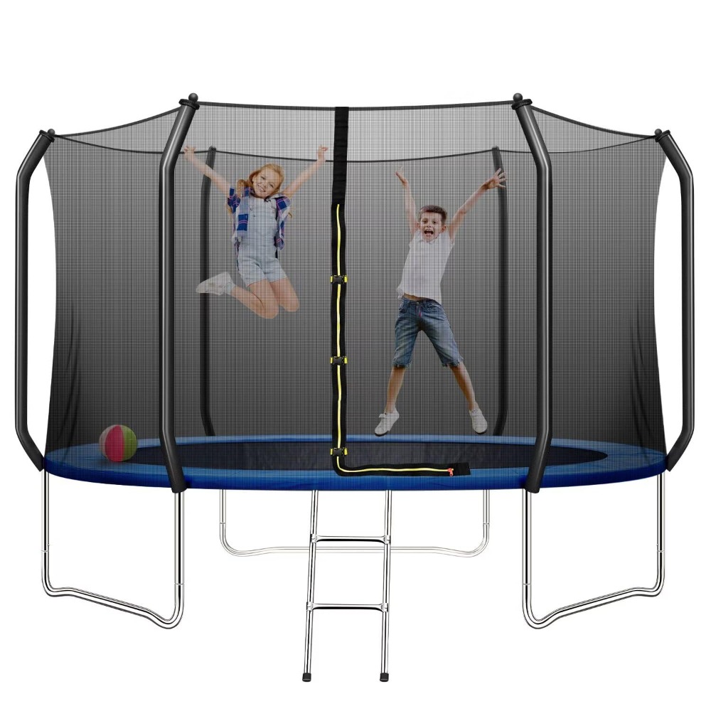 Kids Outdoor Mat Waterproof - 10 FT Trampoline for Kids, Outdoor