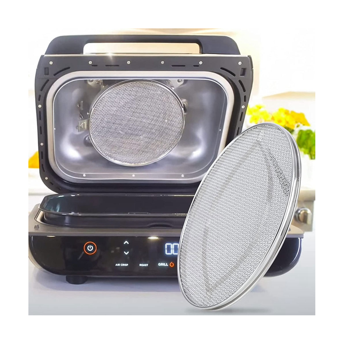 Kids Outdoor Ninja Equipment - Stainless Steel Splatter Shield for Ninja