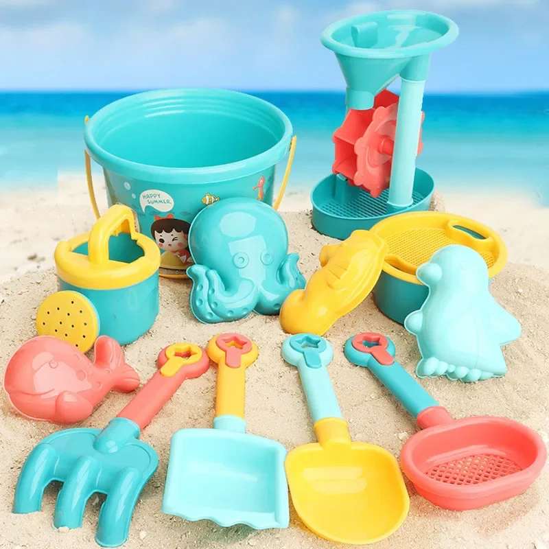 Kids Outdoor Activity Toys - Children Sand Toys 18PCS Summer Beach