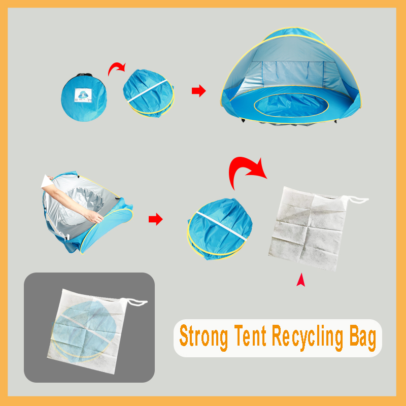 Baby Beach Tent Portable Shade - Kids Outdoor Play Tent recensie en prijs