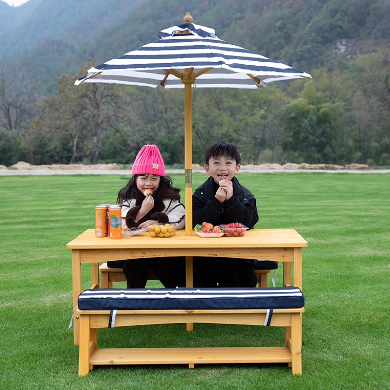 Manufactory Kids Outdoor Loung - Kids Outdoor Table And Chairs With Umbrella recensie en prijs
