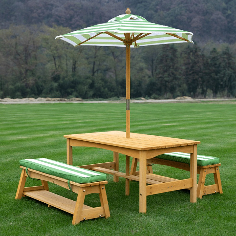 Manufactory Kids Outdoor Loung - Kids Outdoor Table And Chairs With Umbrella recensie en prijs