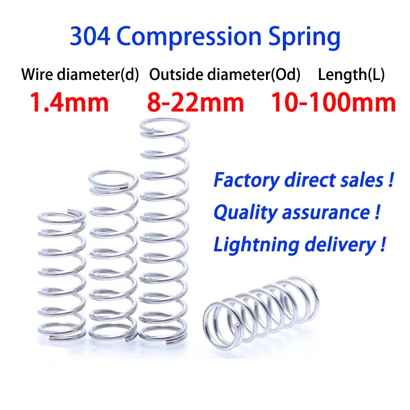 10Pcs/Lots 1.4mm Wire Stainles - Mini Trampoline Spring recensie en prijs
