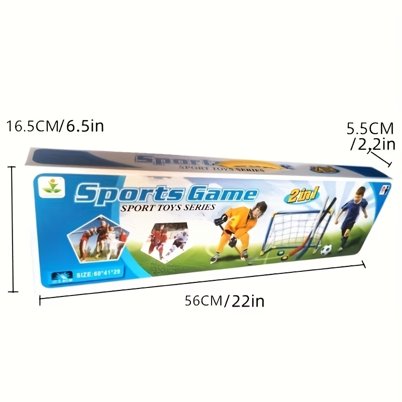 2 in 1 Kids Hockey & Soccer Go - Kids Outdoor Hockey Set recensie en prijs