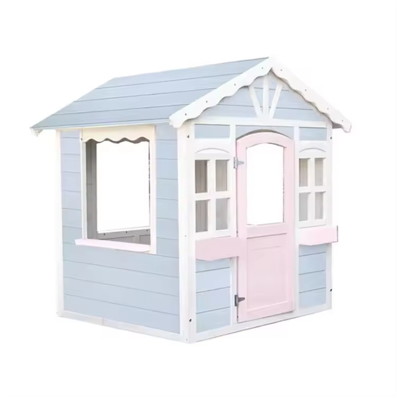 Hot Selling Play House Outdoor - Kids Outdoor Wooden Playhouse recensie en prijs