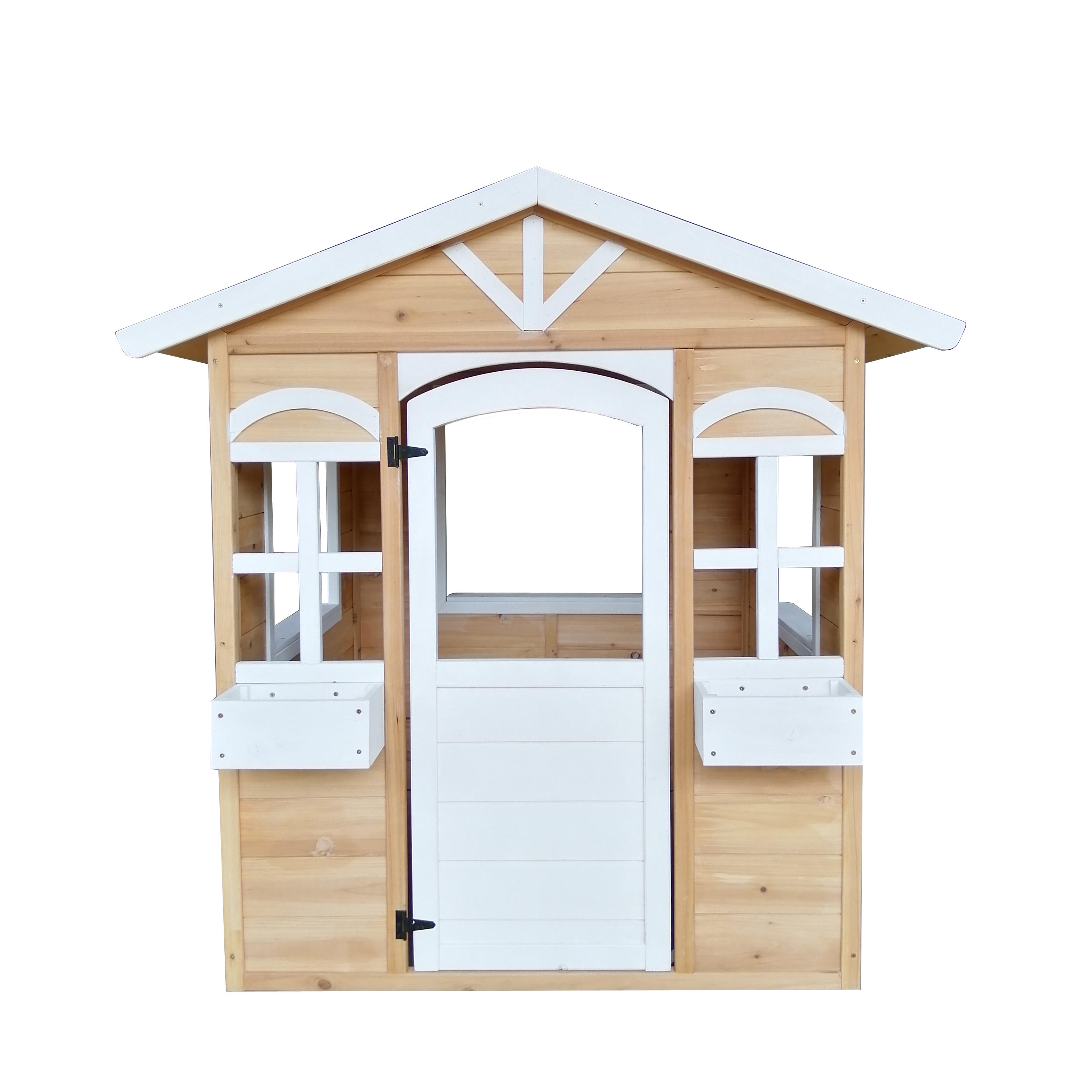 Hot Selling Play House Outdoor - Kids Outdoor Wooden Playhouse recensie en prijs