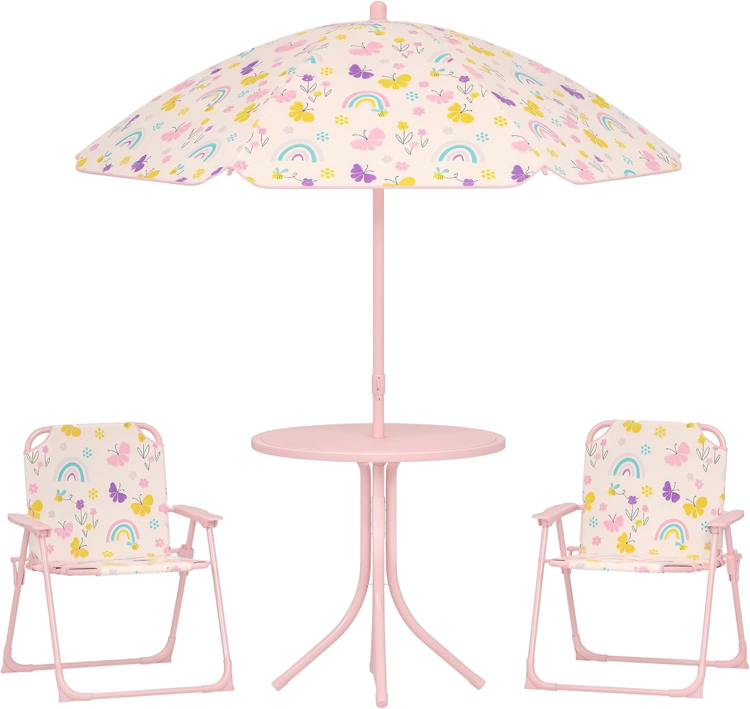 Kids Picnic Table with Umbrell - Kids Outdoor Table And Chairs With Umbrella recensie en prijs