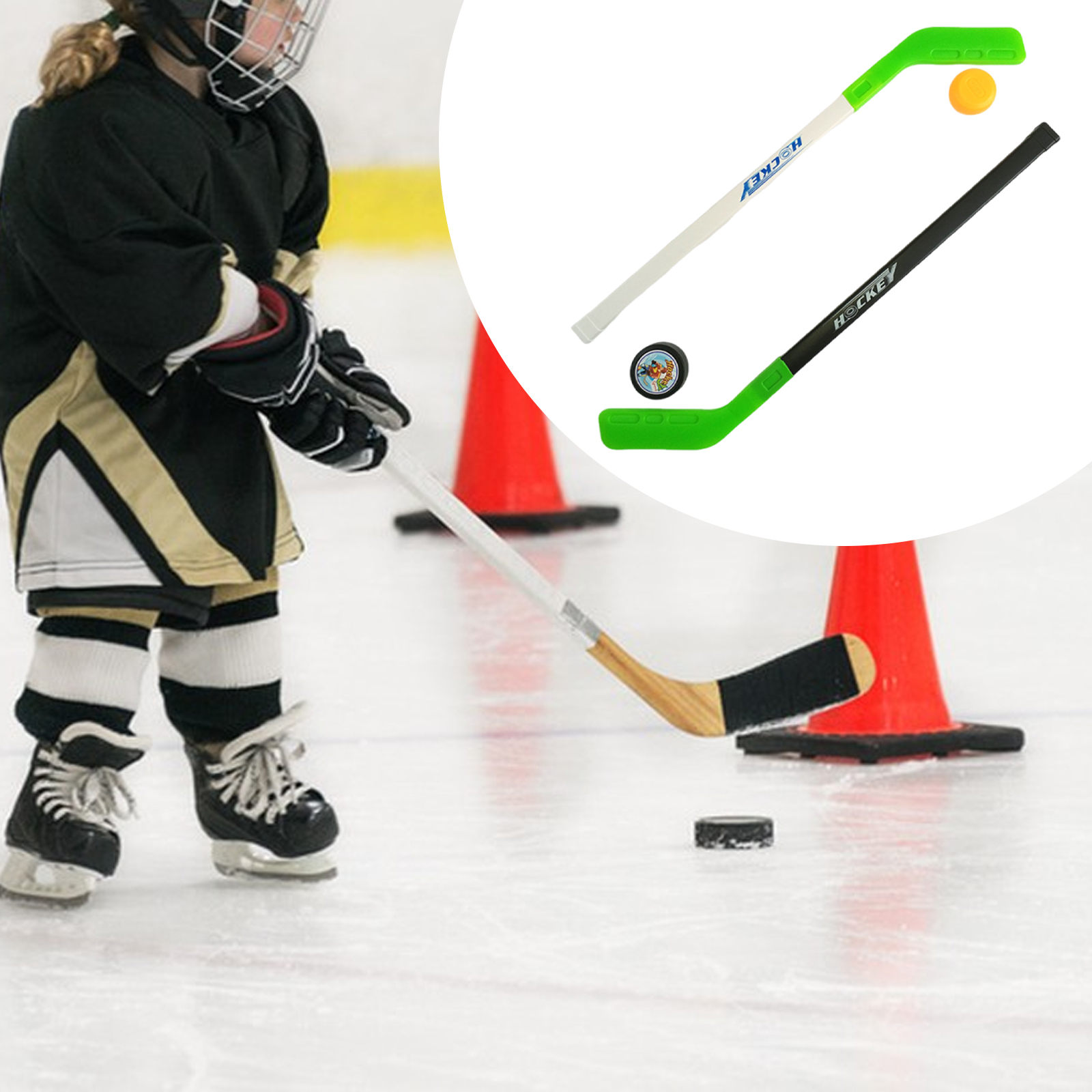 Kids Hockey Sticks and Ball Se - Kids Outdoor Hockey Set recensie en prijs