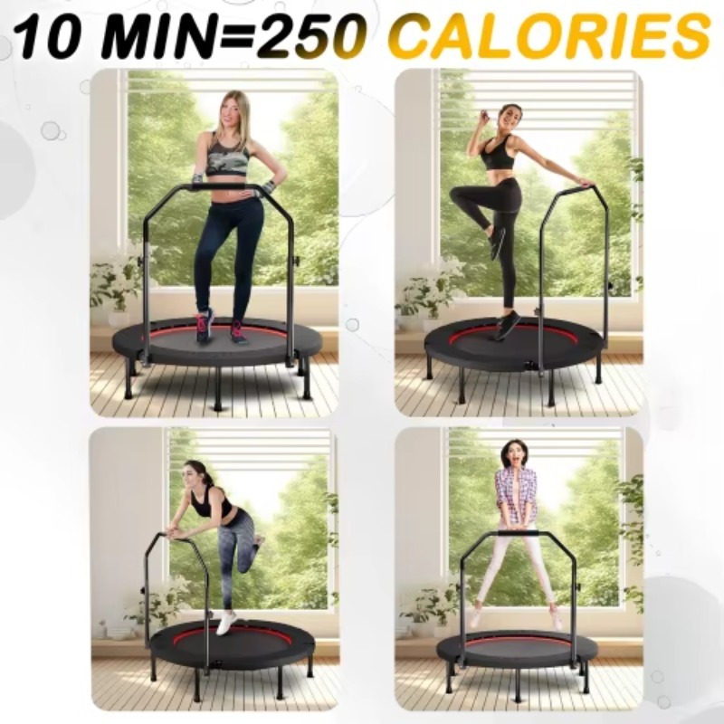 Foldable Trampoline With Handl - Mini Trampoline Spring recensie en prijs