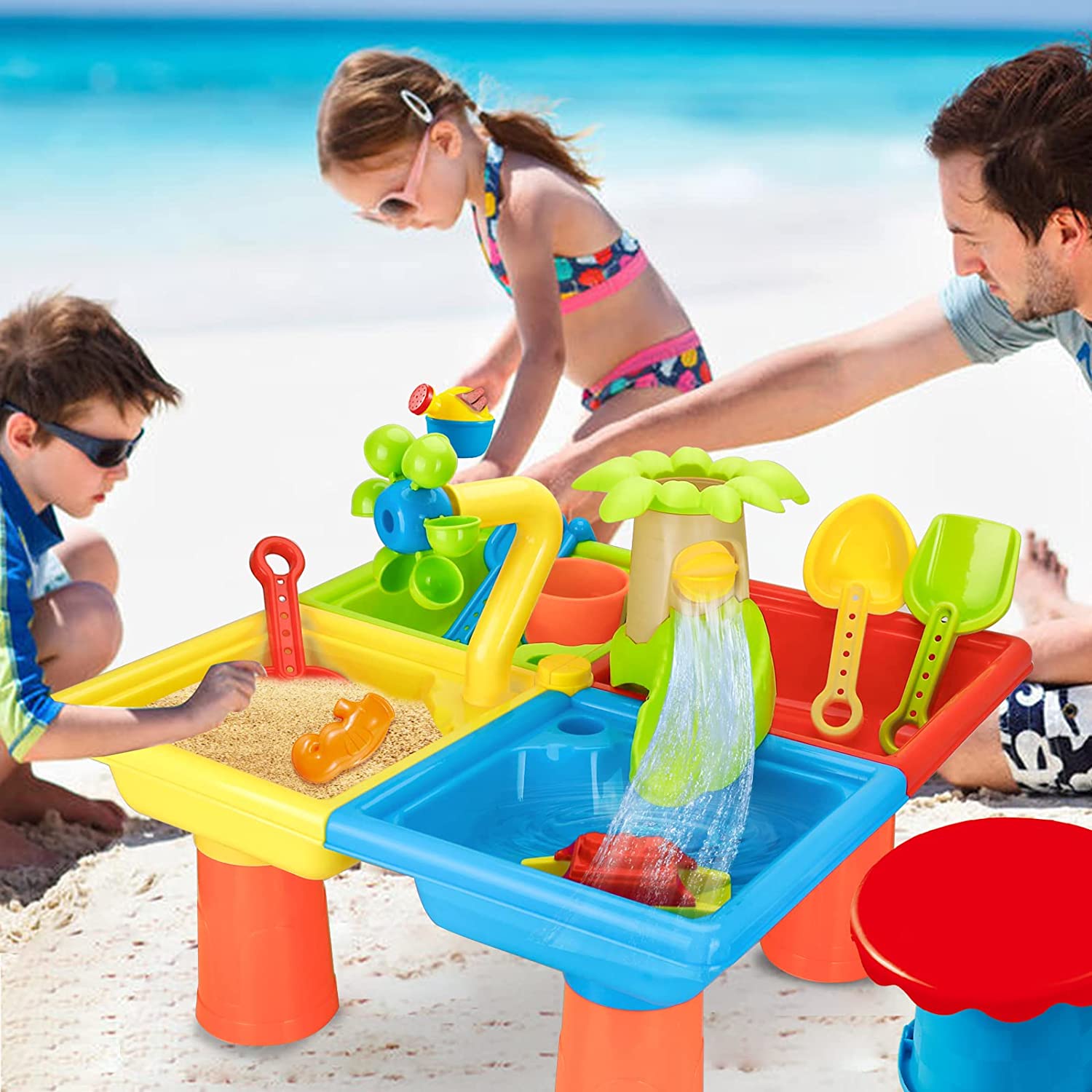 Beach Table Sand Play Toys Chi - Kids Outdoor Activity Toys recensie en prijs