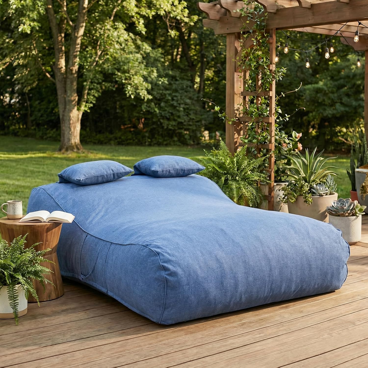 Two Seat Bean Bag Sofa For Adu - Kids Outdoor Bean Bag Chair recensie en prijs