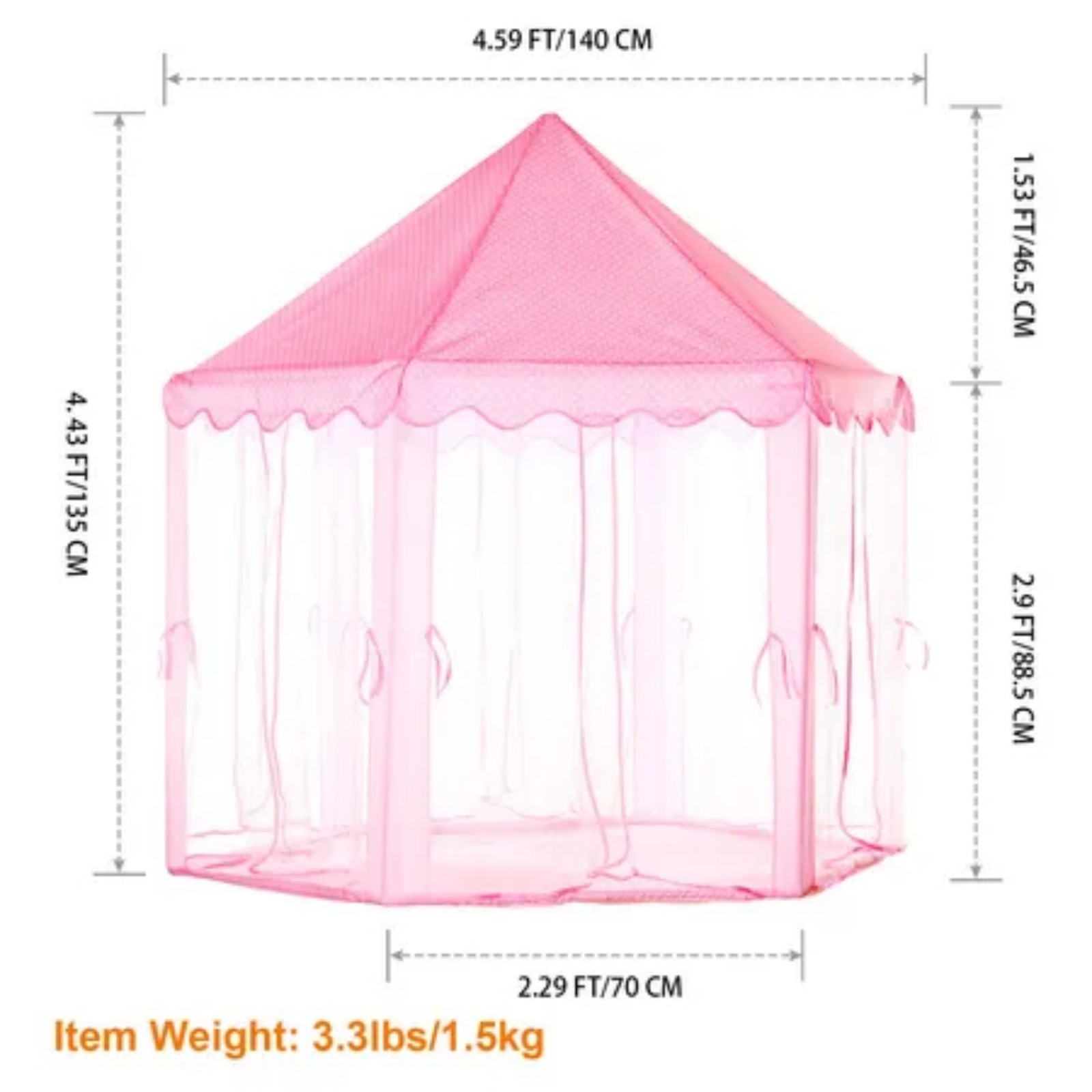 Kids Play Tents Princess for G - Kids Outdoor Play Tent recensie en prijs