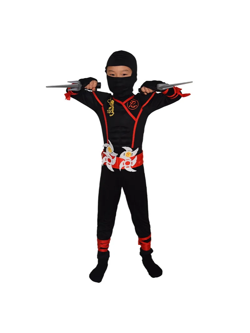 New Red Ninja Costume Boy Hall - Kids Outdoor Ninja Warrior Course recensie en prijs