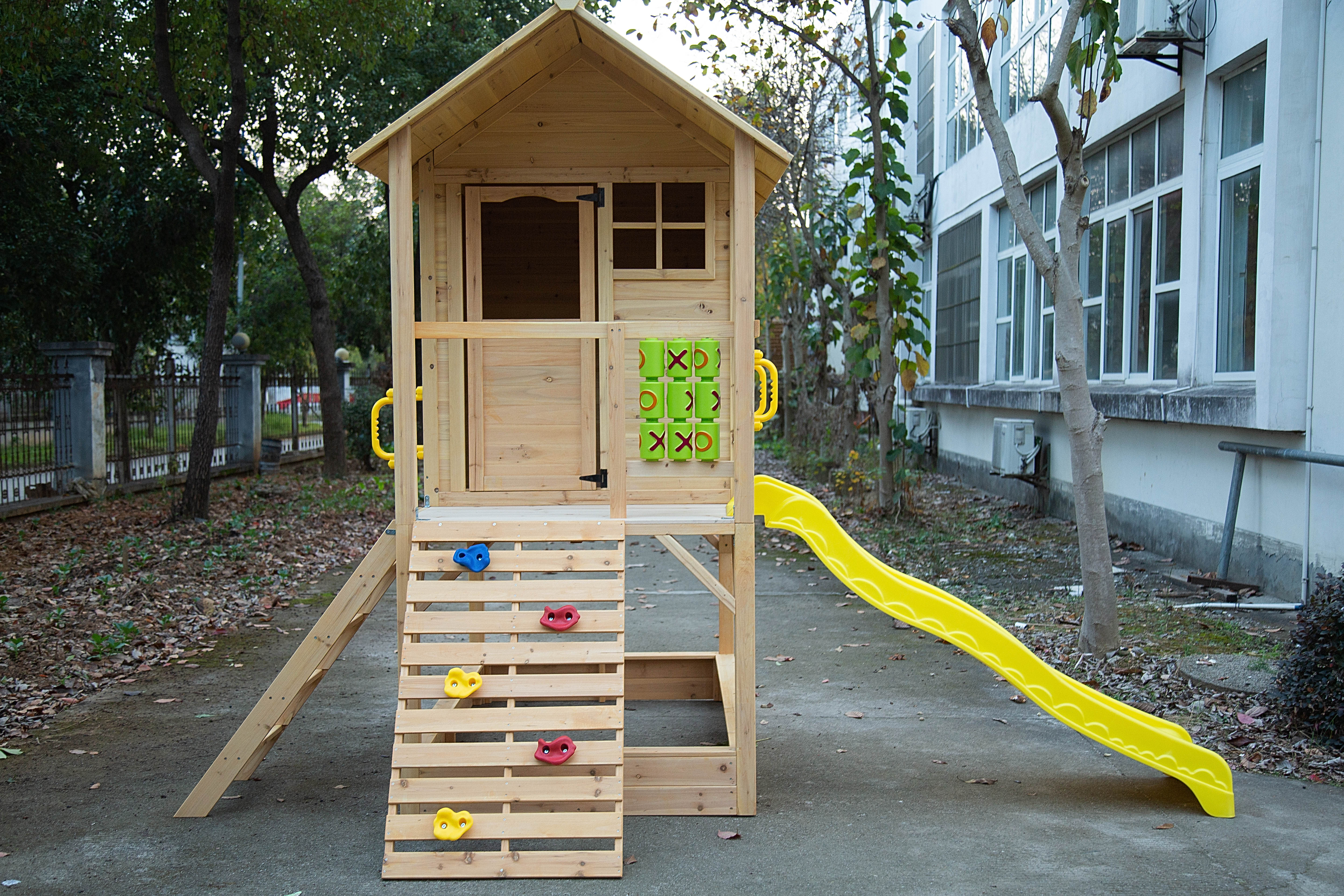 Children Wooden Outdoor Playho - Kids Outdoor Wooden Playhouse recensie en prijs
