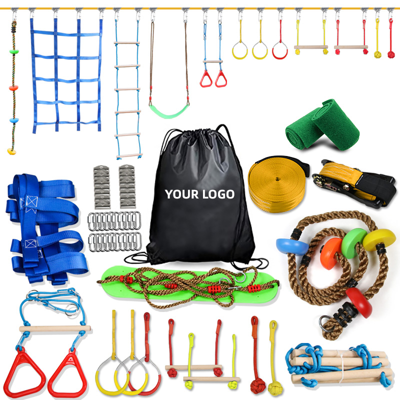 Portable Outdoor Balance Slack - Kids Outdoor Ninja Set recensie en prijs