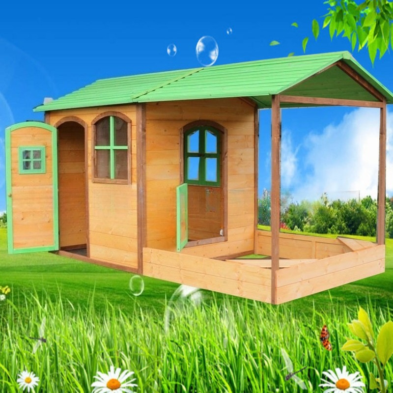 Wooden Large Outdoor Toys Kids - Kids Outdoor Wooden Playhouse recensie en prijs