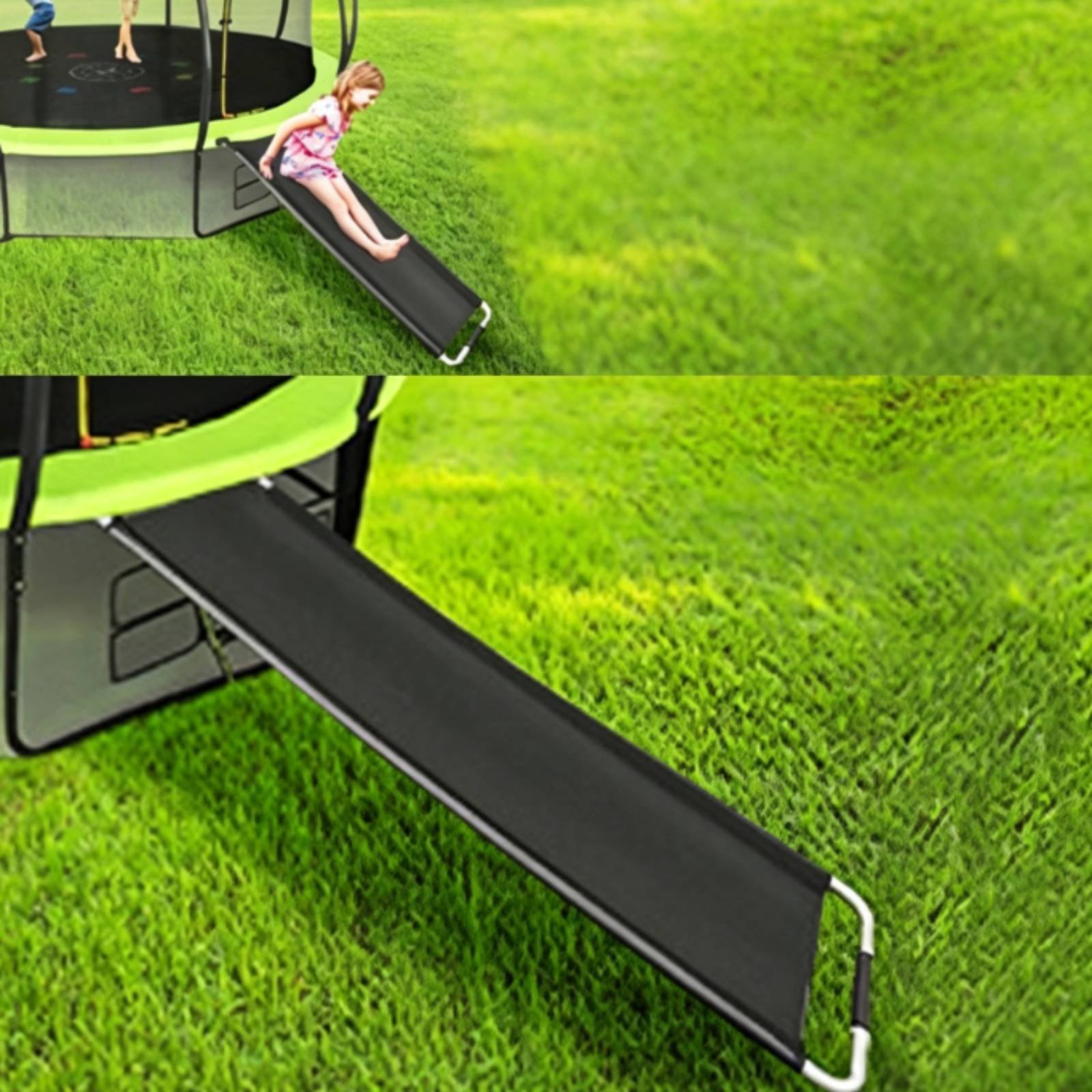 Kids Trampoline with Slide Ind - Mini Trampoline Spring recensie en prijs