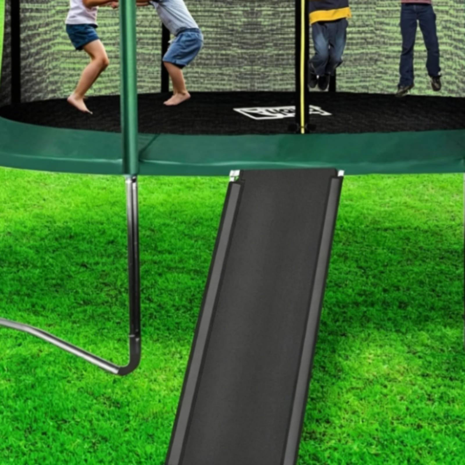 Kids Trampoline with Slide Ind - Mini Trampoline Spring recensie en prijs