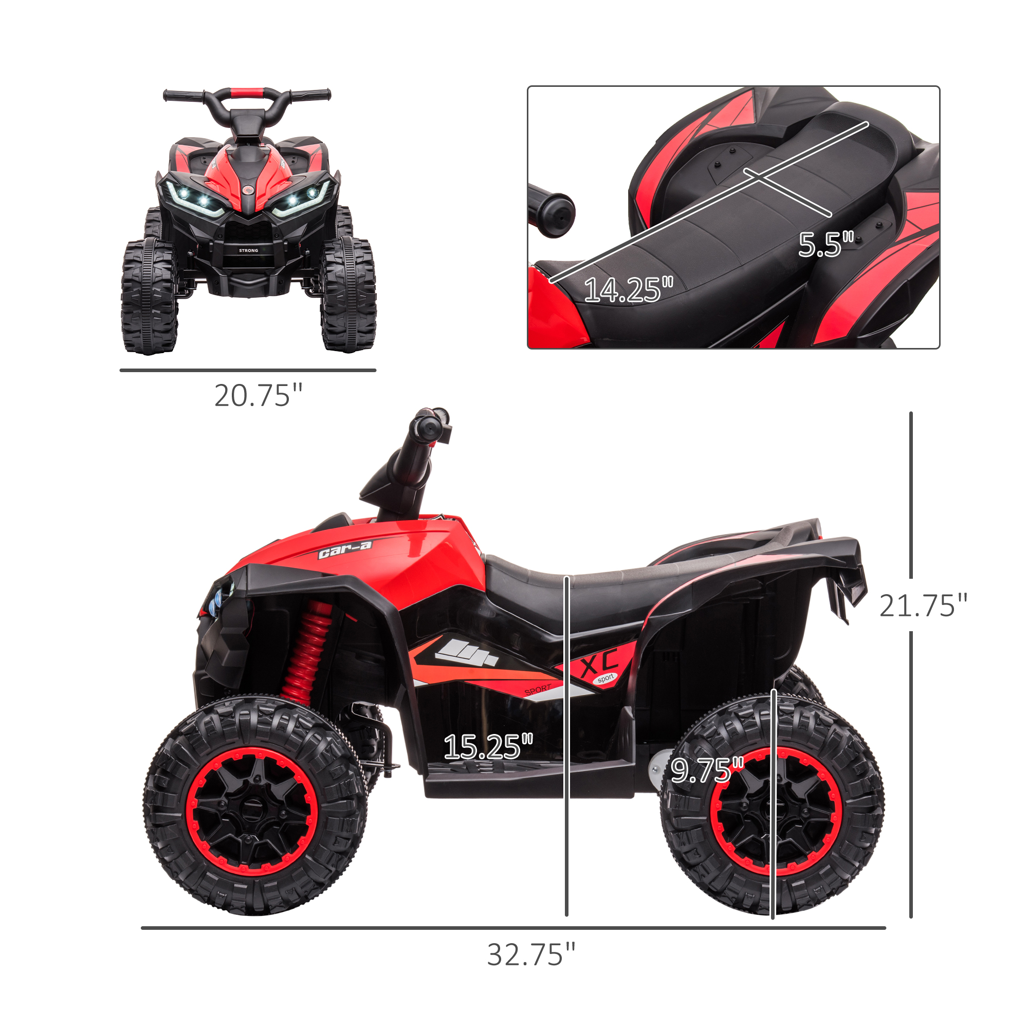 Kids Electric Ride On Toy 12V  - Kids Outdoor Electric Car recensie en prijs