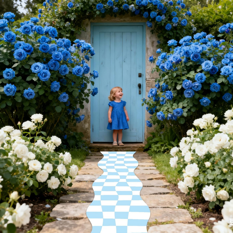 VIKAMA Wonderland Checkered Cu - Kids Outdoor Mat Waterproof recensie en prijs