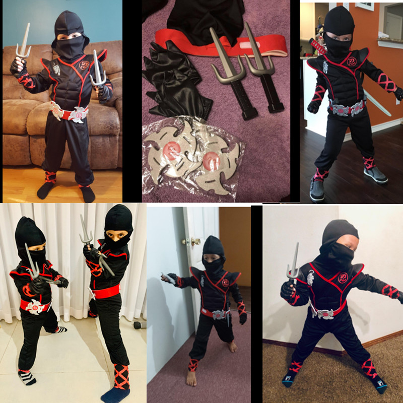 Ninja Costume Boy Halloween Ki - Kids Outdoor Ninja Warrior Course recensie en prijs