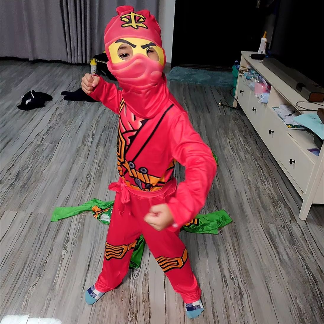 Leg Ninja Cosplay Superhero Ju - Kids Outdoor Ninja Warrior Course recensie en prijs