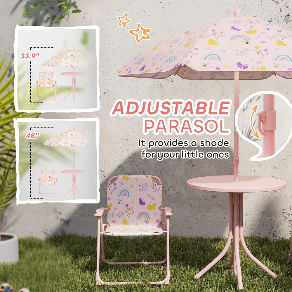 Kids Picnic Table and Chair Se - Kids Outdoor Table And Chairs With Umbrella recensie en prijs