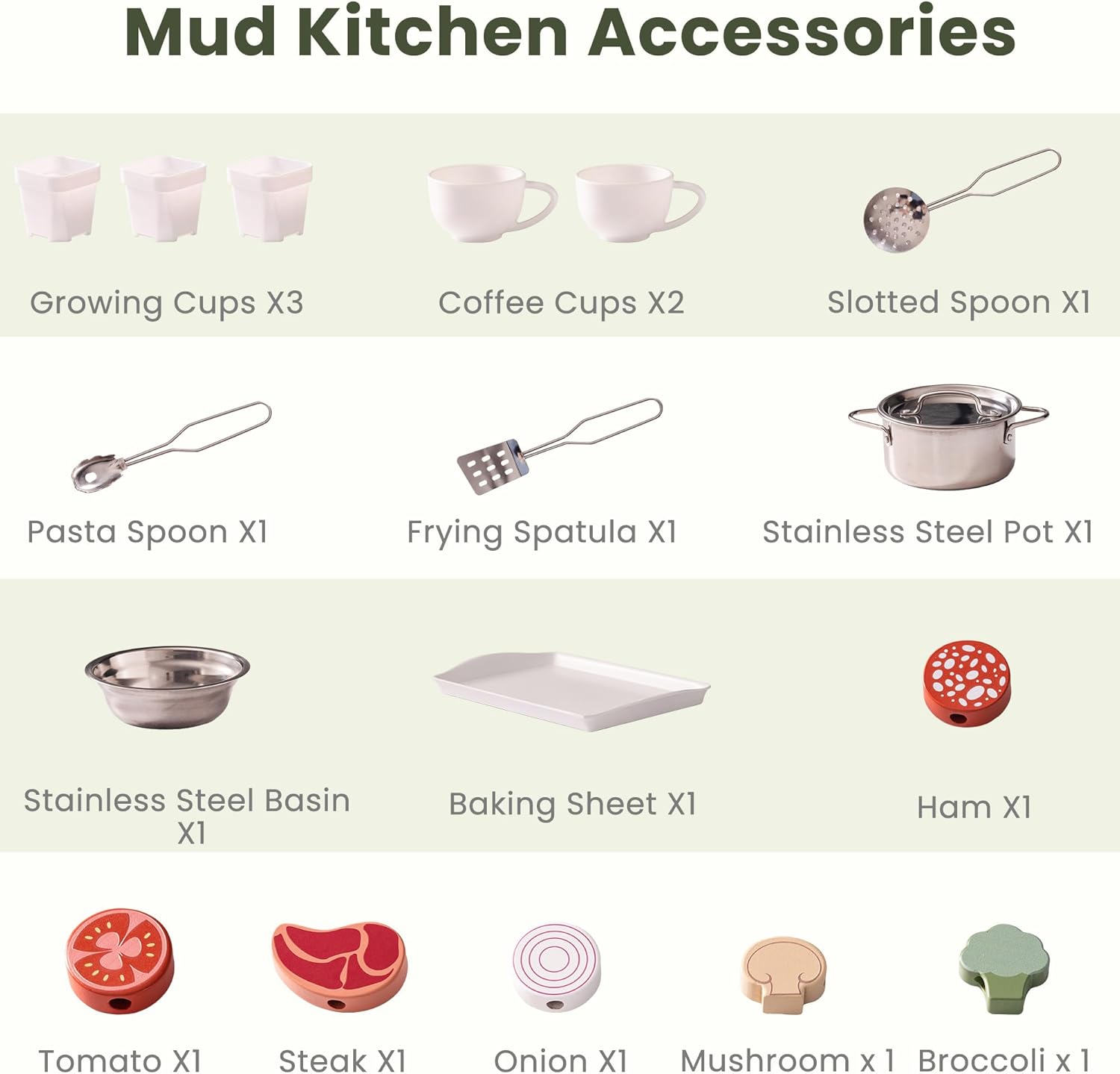Wooden Mud Kitchen for Kids, O - Kids Outdoor Sink recensie en prijs