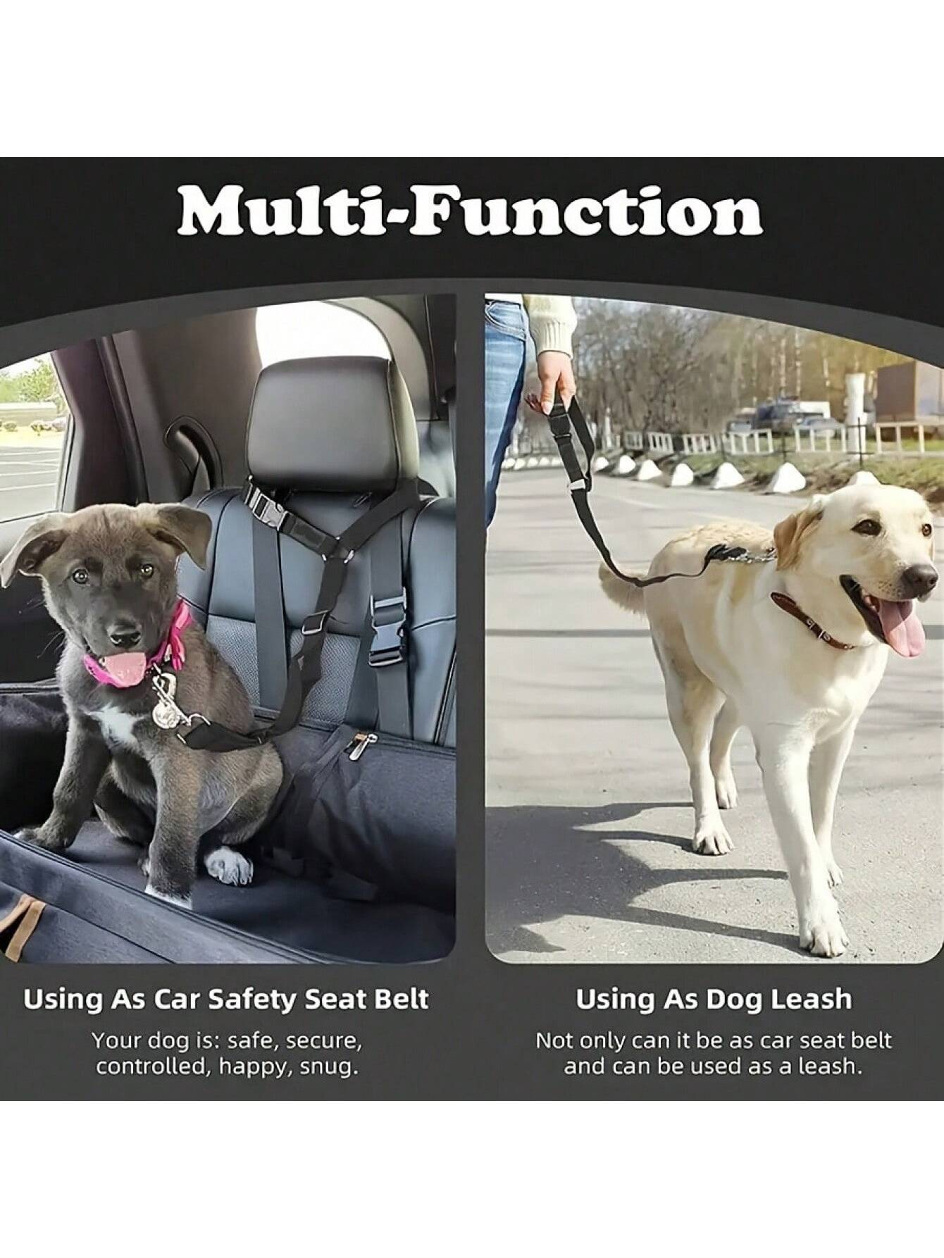 Solid Color Two-in-one Pet Car - Swing Seat Belt recensie en prijs