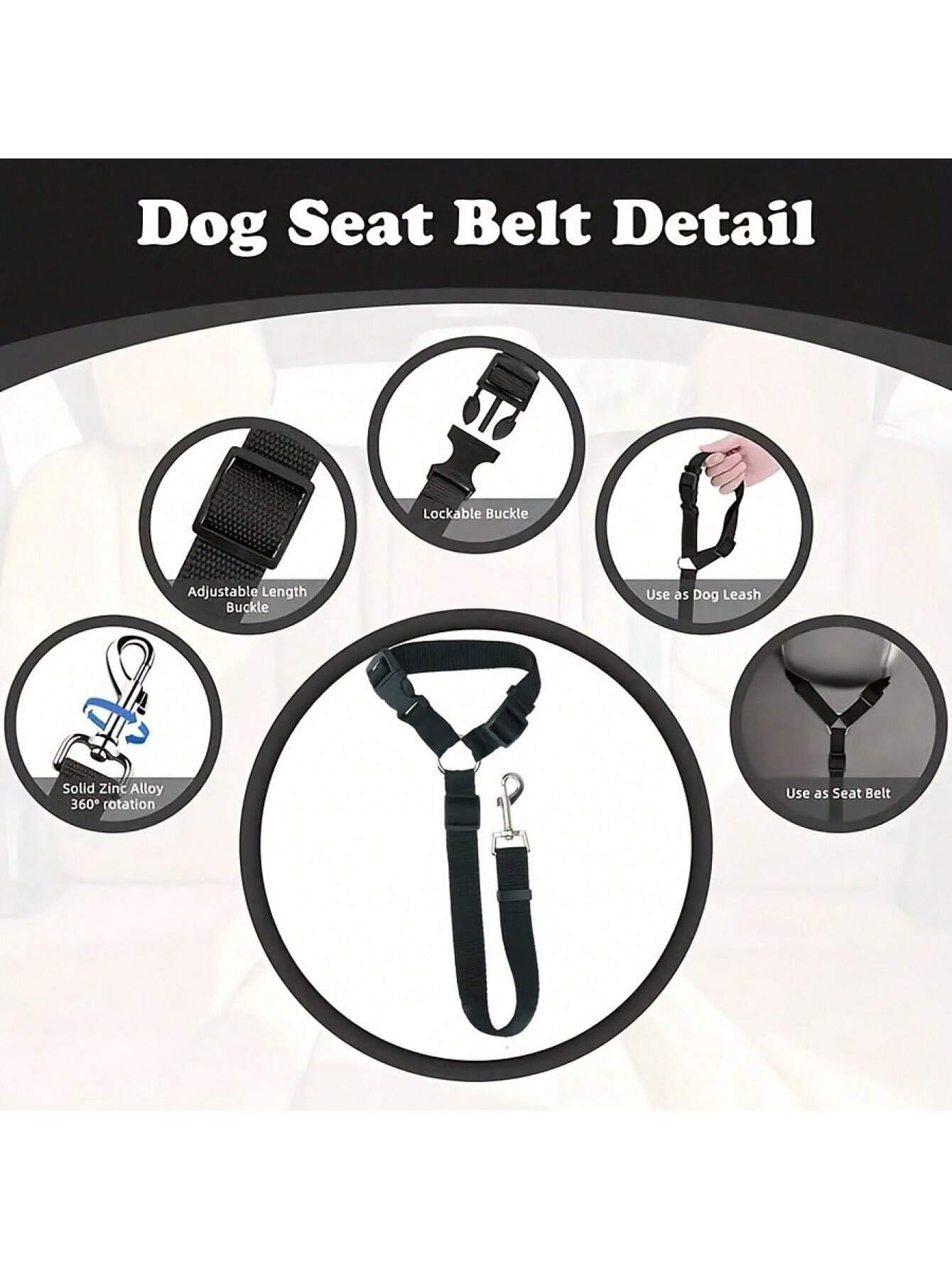 Solid Color Two-in-one Pet Car - Swing Seat Belt recensie en prijs
