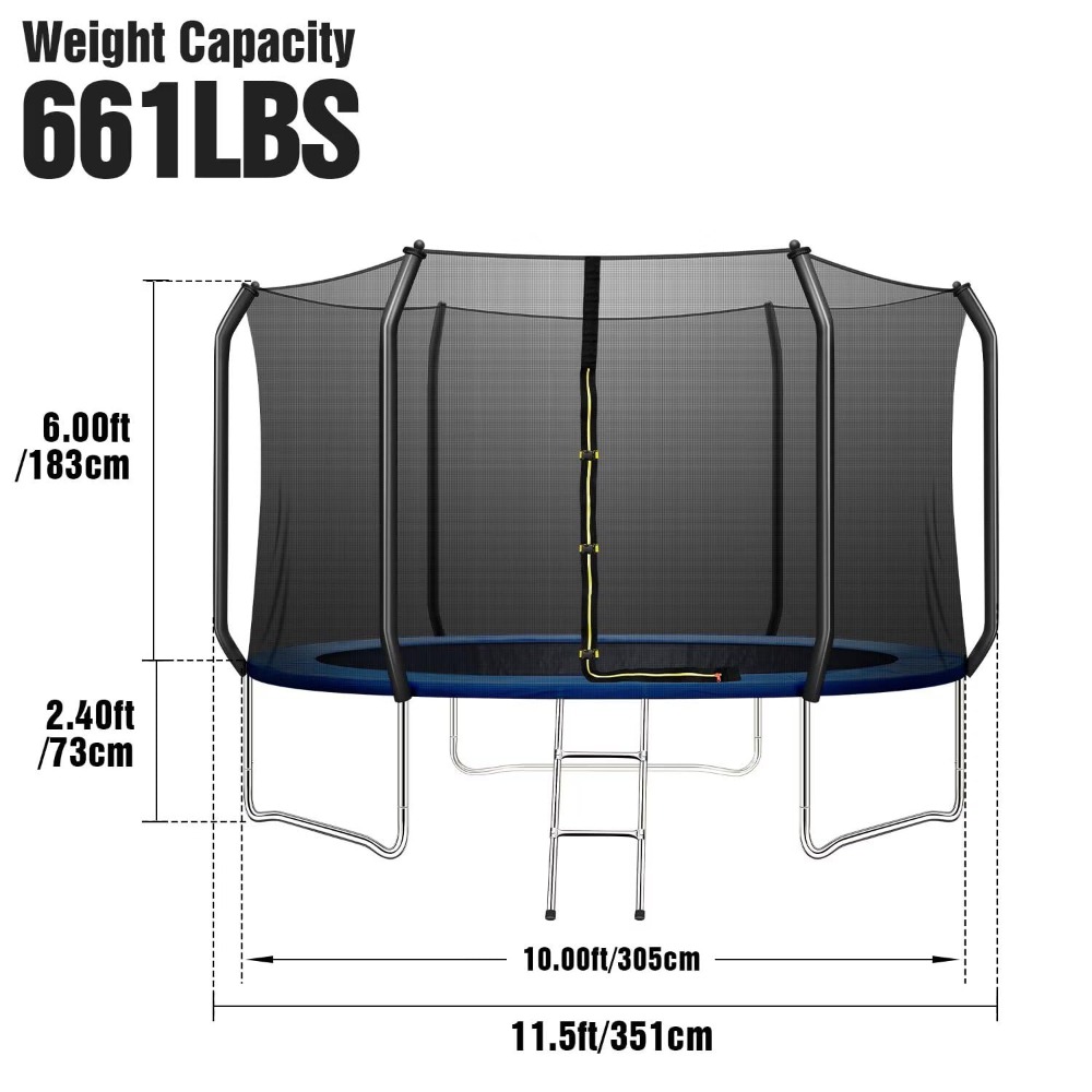 10 FT Trampoline for Kids, Out - Kids Outdoor Mat Waterproof recensie en prijs