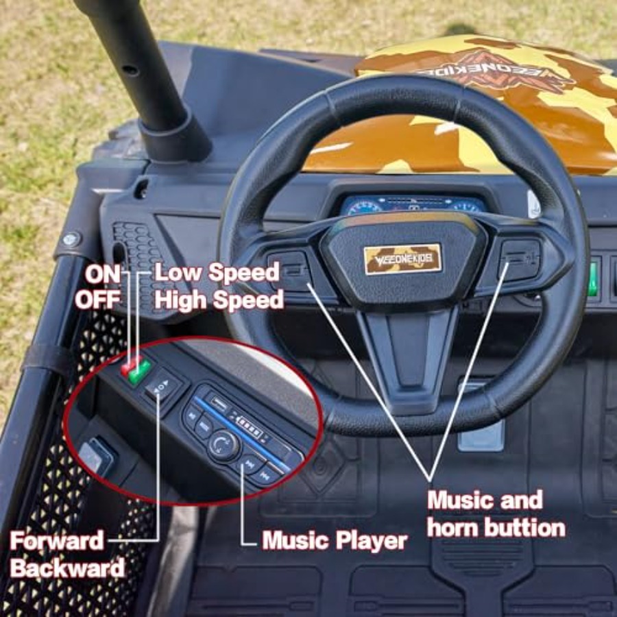 Outdoor race truck ride-on toy - Kids Outdoor Electric Car recensie en prijs