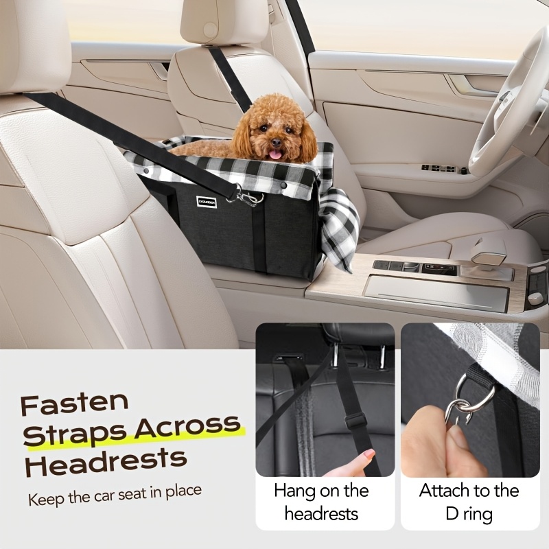 Dog car seat with seat belt su - Swing Seat Belt recensie en prijs