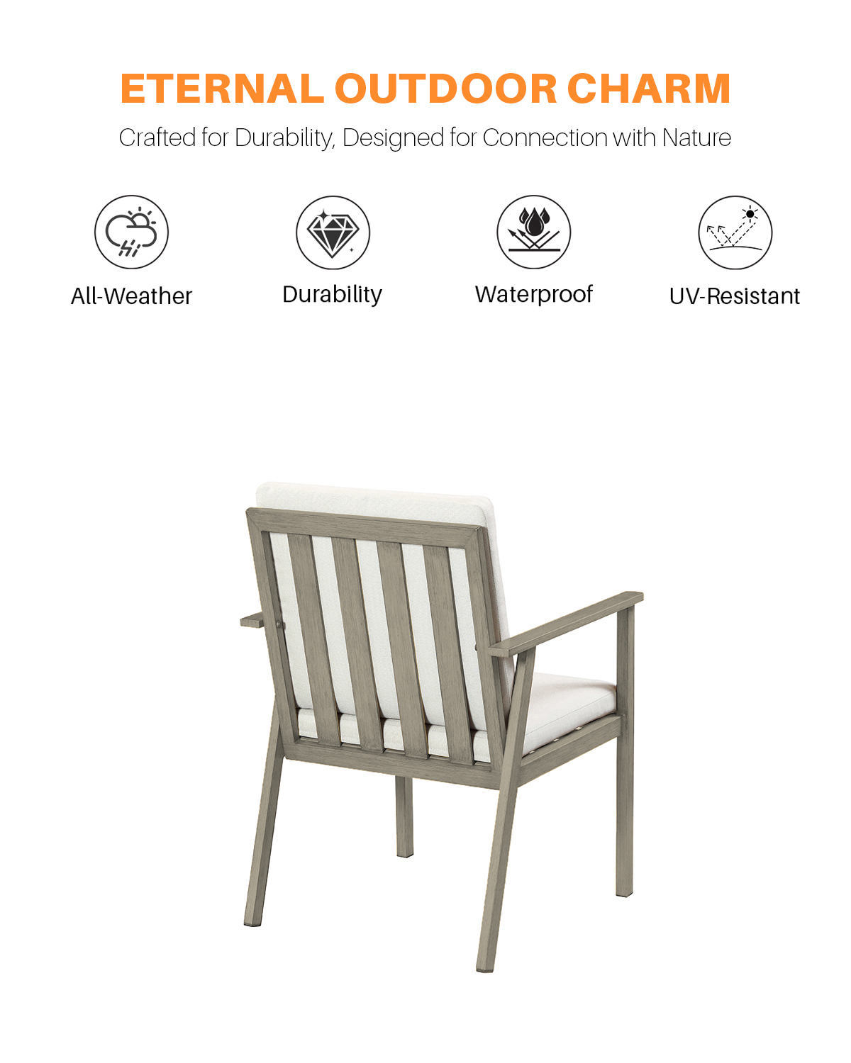 SeeHill 9-Piece Patio Dining S - Kids Outdoor Dining Table recensie en prijs