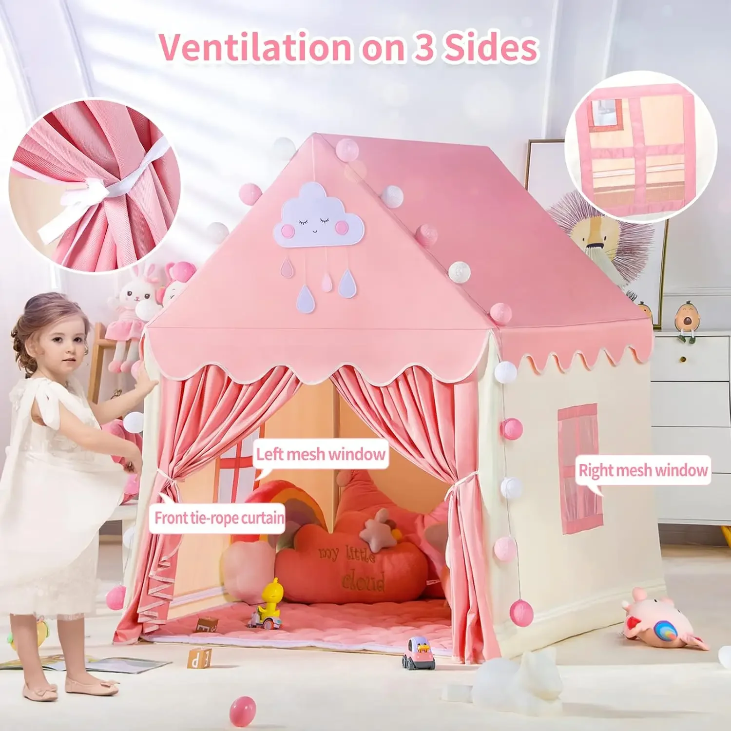 Children Play Tent Princess Ca - Kids Outdoor Play Tent recensie en prijs