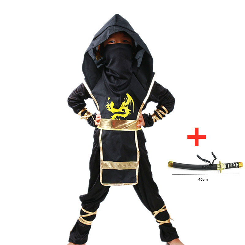 Boys Ninja Deluxe Costume for  - Kids Outdoor Ninja Warrior Course recensie en prijs