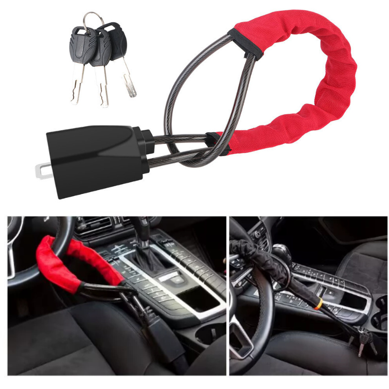 Stainless Steel Car Steering W - Swing Seat Belt recensie en prijs