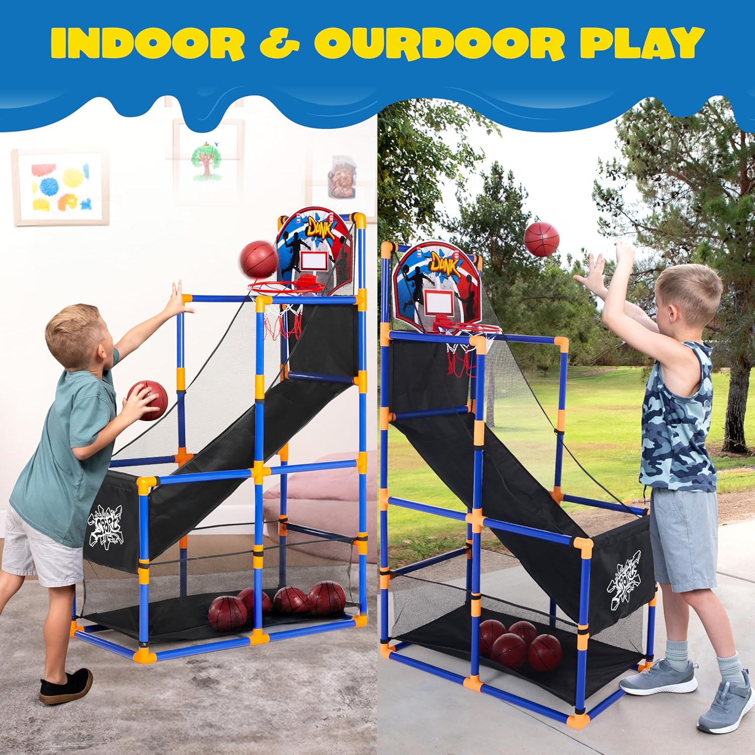 Arcade Basketball Game Set wit - Outdoor Games For Kids recensie en prijs