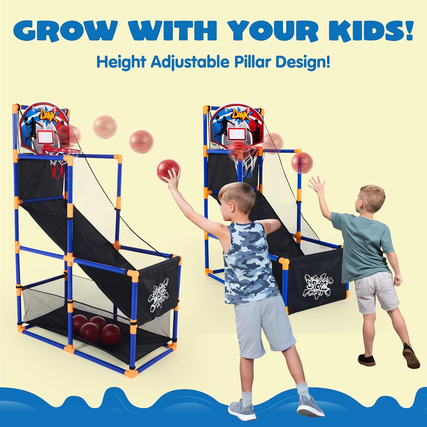 Arcade Basketball Game Set wit - Outdoor Games For Kids recensie en prijs