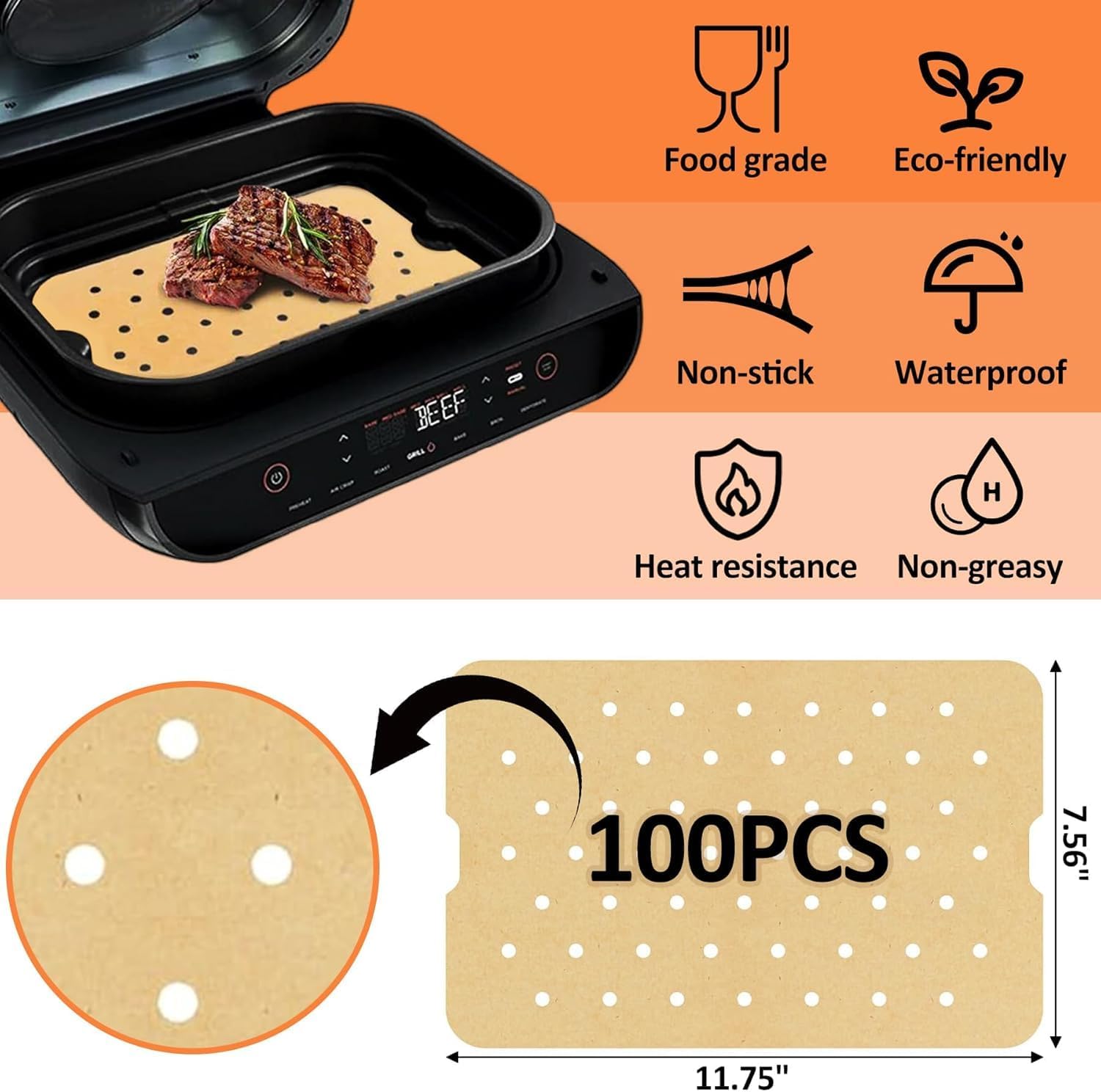 Air Fryer Parchment Paper for  - Kids Outdoor Ninja Equipment recensie en prijs