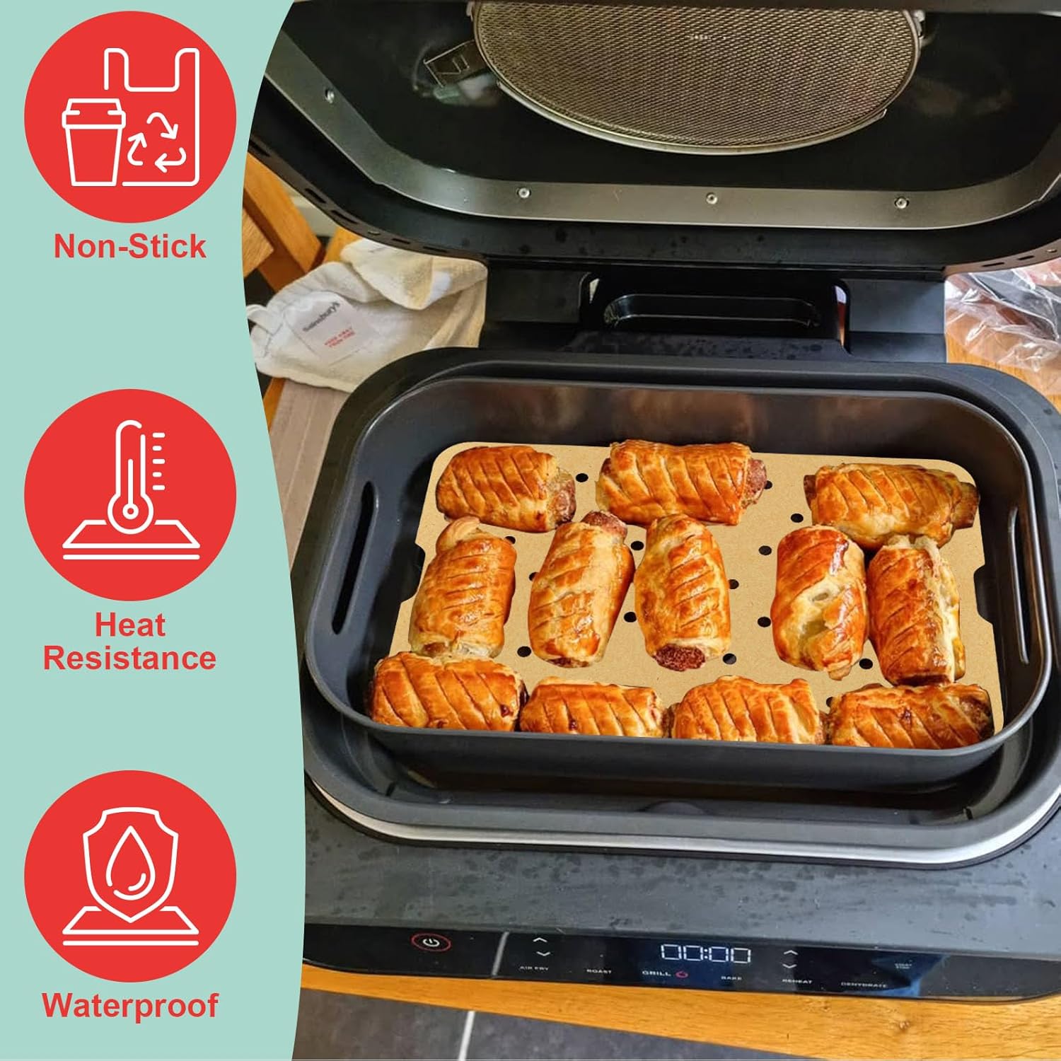 Air Fryer Parchment Paper for  - Kids Outdoor Ninja Equipment recensie en prijs