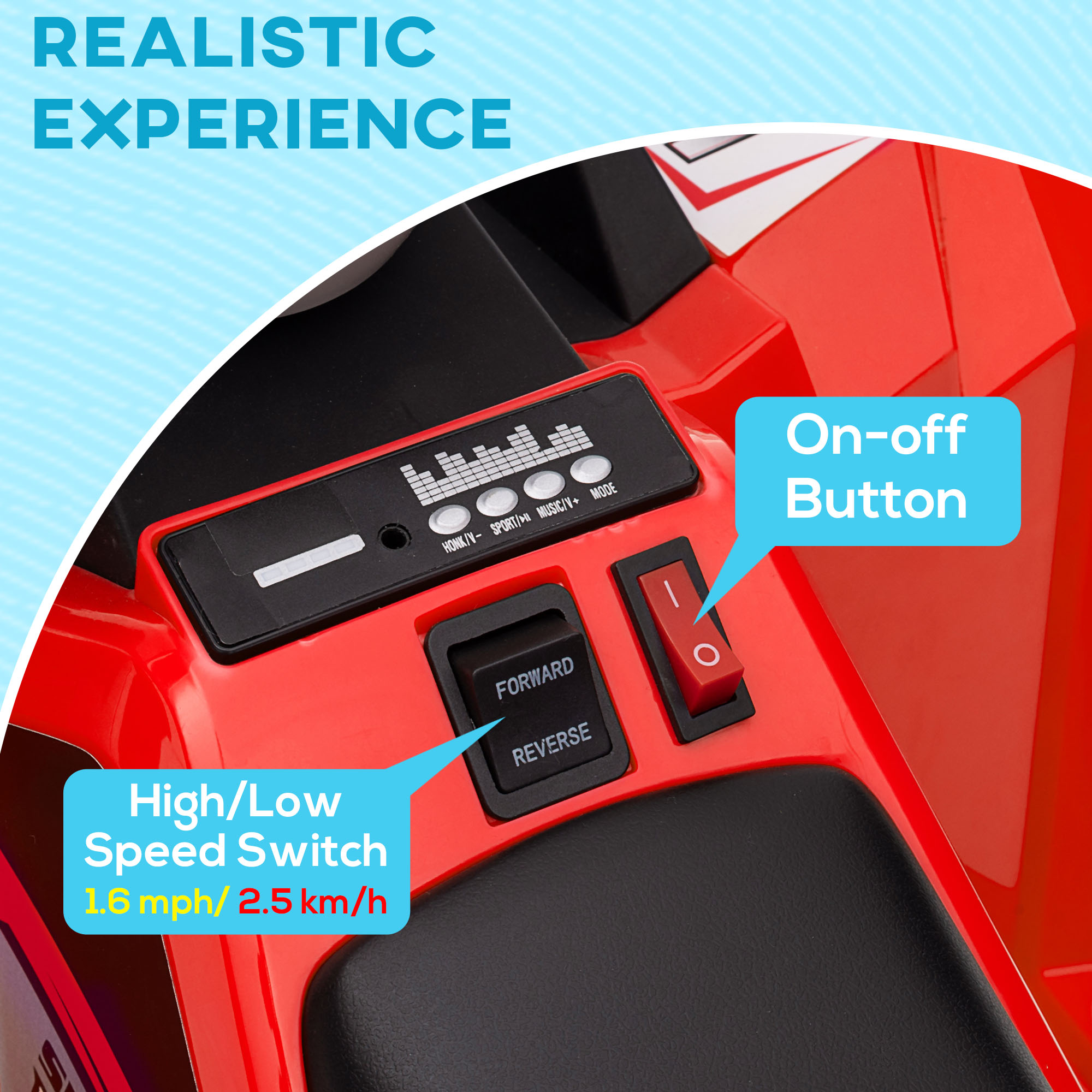 Car 6V with Kids Durable Desig - Kids Outdoor Electric Car recensie en prijs