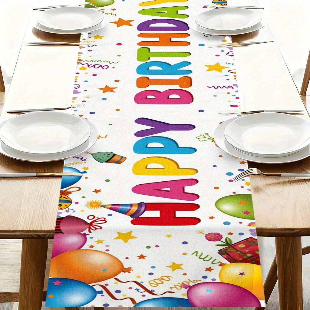 Birthday Celebration Poster Ta - Kids Outdoor Dining Table recensie en prijs