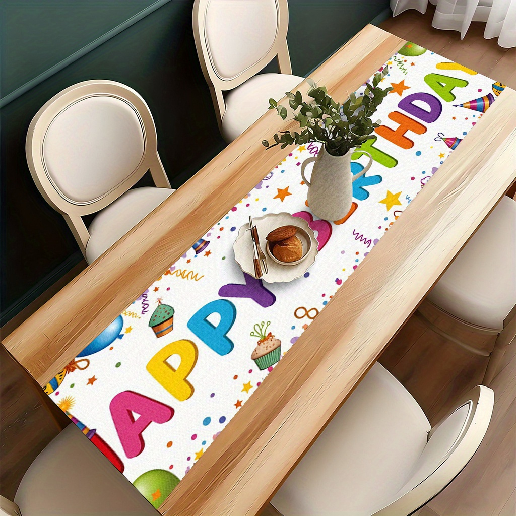 Birthday Celebration Poster Ta - Kids Outdoor Dining Table recensie en prijs