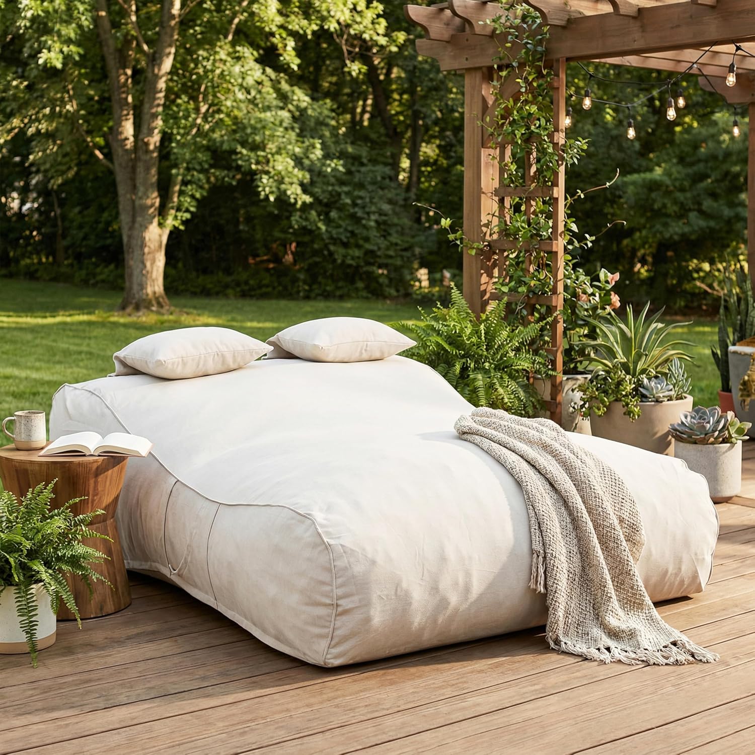 Lemoore Giant Bean Bag Chair f - Kids Outdoor Bean Bag Chair recensie en prijs