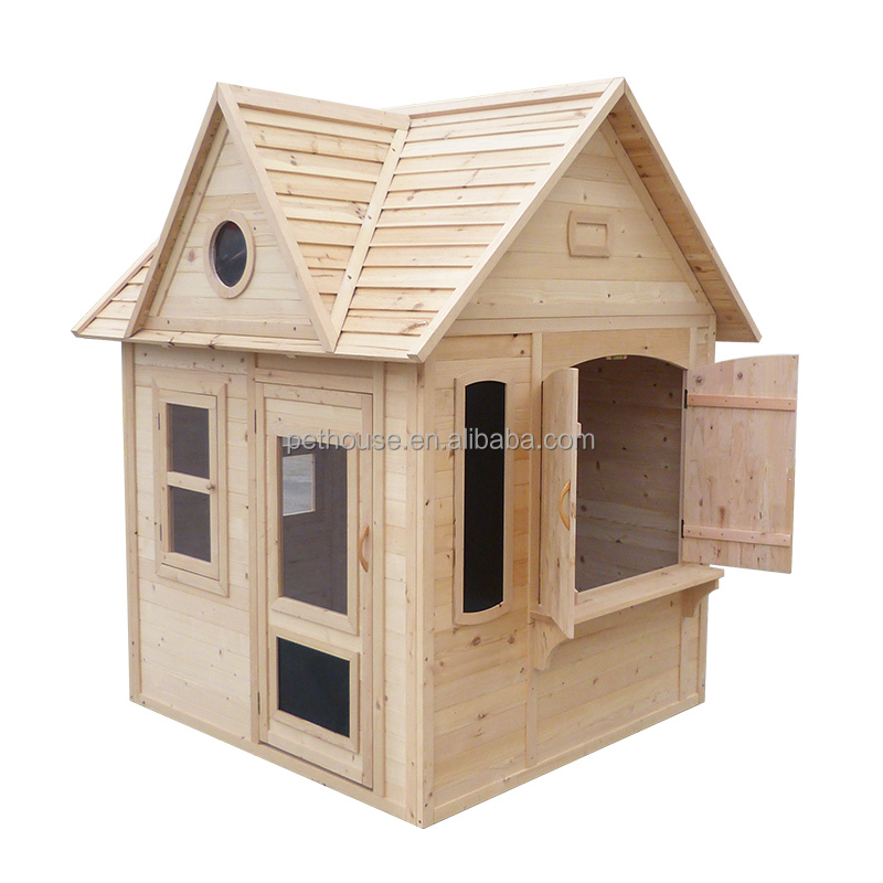 Children Wood Playhouses Kids  - Kids Outdoor Wooden Playhouse recensie en prijs