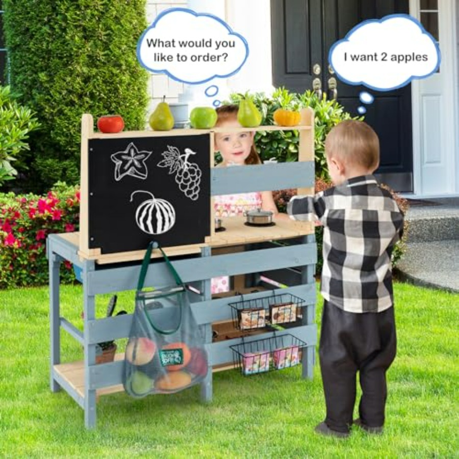 Outdoor mud kitchen for kids:  - Kids Outdoor Sink recensie en prijs