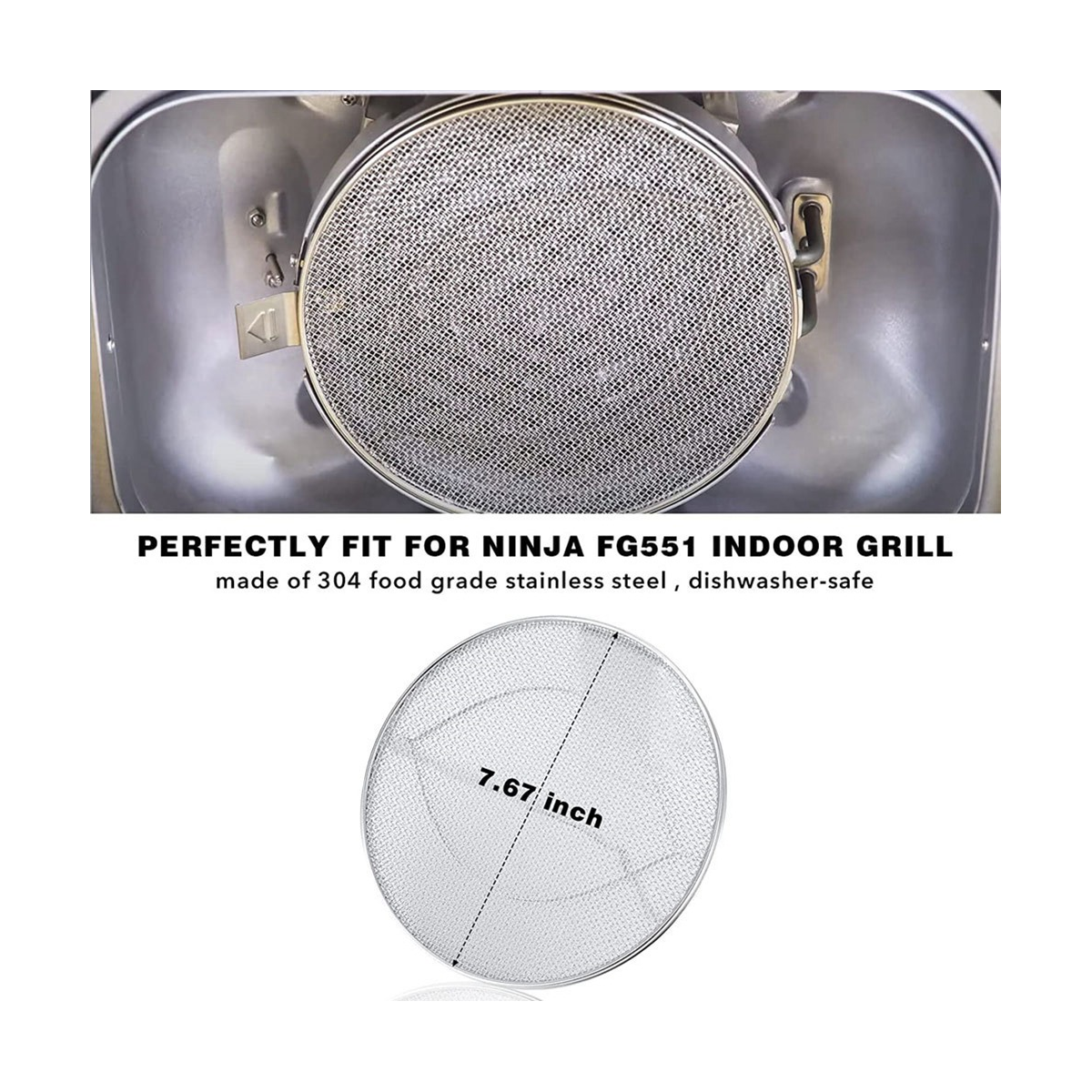 Stainless Steel Splatter Shiel - Kids Outdoor Ninja Equipment recensie en prijs
